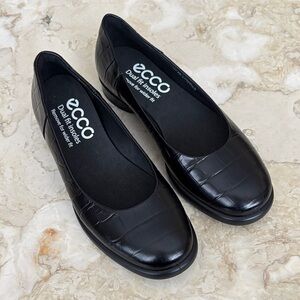 ECCO Sculpted Lx Women's Leather Ballerina Flats - NEW!